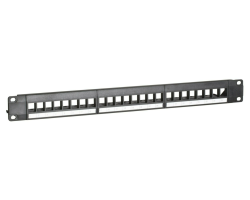 DSIT UTP Keystone-Patchpanel - Unbest�ckt - Zubeh�r Netzwerk - 24-Port