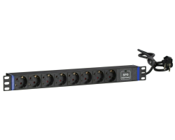 DSIT 19 Steckdosenleiste - 8-fach - Surge Protection Device - Steckdosenleiste - 2 m