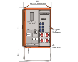 Walther-Werke Anschlussverteiler WAV0135R144kVA