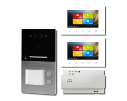 Viko Video-Sprechanlage Villa AP Set 2 FI Gesichtserkennung
