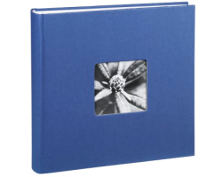Hama Jumbo-Album Fine Art, 30x30 cm, 100 wei�e Seiten, Blau