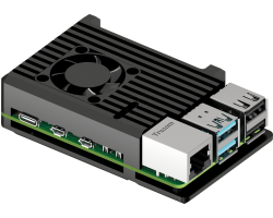 Joy-IT Armor Case BLOCK ACTIVE SBC-Gehuse Passend fr Entwicklungskits Raspberry Pi