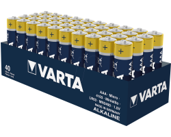 Varta AL 40XAAA - Alkaline Batterie AAA Micro 40er-Pack Longlife - Batterie - Micro (AAA)