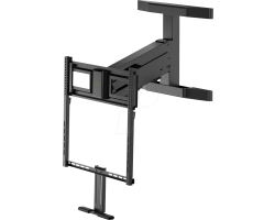 myWall 4-fach verstellbare TV Wandhalterung F�r Bildschirme 43 - 86 (109 -218 cm), Belastung 10 - 45 kg, mit integriertem Federsystem