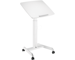 myWall Mobile Workstation mit Fu�pedal verstellbare H�he: 758 - 1128 mm, einstellbarer Neigungswinkel: 0� / 10� / 20� / 30�