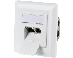 M-CAB CAT6A SOCKET FLUSH-MOUNTED RJ45 - Netzwerk