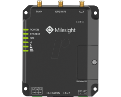 Milesight IoT Ind. Cellular Router UR32 PoE Wi-Fi
