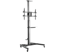 myWall Standfu� f�r LCD TV F�r Bildschirme 37 - 70 (94 - 178 cm), Belastung bis 50 kg, einfache H�henverstellung mit Handkurbel