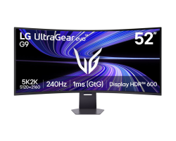 LG UltraGear evo 52G930B-B - G9 Series - LED-Monitor - Gaming - gebogen - 132.1 cm (52)