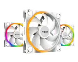 Be Quiet! Light Wings - Geh�usel�fter - PWM - 140 mm - wei� (Packung mit 3)