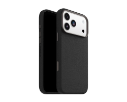 OtterBox Symmetry Series - Hintere Abdeckung f�r Mobiltelefon - MagSafe-Kompatibilit�t - Polyurethan, Kaktusleder - Noir Ash (schwarz)