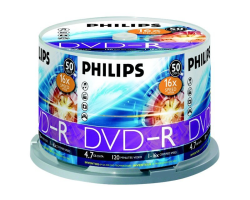 Philips DM4S6B50F - 50 x DVD-R - 4.7 GB (120 Min.)