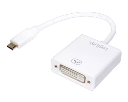 LogiLink UA0245A c�ble vid�o et adaptateur 0,14 m DVI USB Type-A Blanc