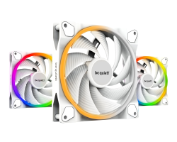 be quiet! Light Wings White | 140mm PWM high-speed Triple-Pack Case per computer Ventilatore 14 cm Bianco 3 pz