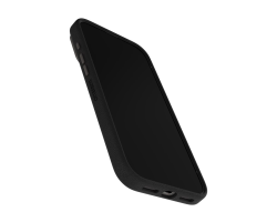 OtterBox Symmetry Series - Hintere Abdeckung f�r Mobiltelefon - MagSafe-Kompatibilit�t - Polyurethan, Kaktusleder - Noir Ash (schwarz)