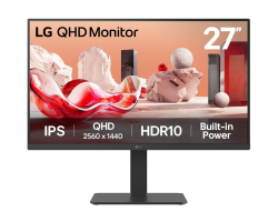 LG 27 27BA54QB-B QHD DP HDMI IPS 16 9 HDR10 - Flachbildschirm (TFT/LCD) - 68,6 cm
