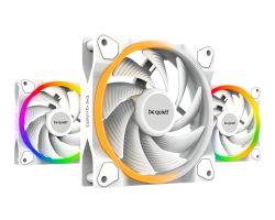 Be Quiet! Light Wings - Geh�usel�fter - PWM - 120 mm - wei� (Packung mit 3)