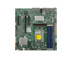 Supermicro Motherboard X14SAZ-TLN4F - micro-ATX Sockel 1851 Single - Mainboard - Mainboard - Intel Sockel 1851 (Core Ultra 100&200)