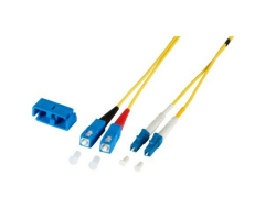 DSIT OS2 duplex Glasfaserkabel LC-SC 15m