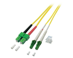 DSIT OS2 duplex Glasfaserkabel LC/APC-SC/APC 2m