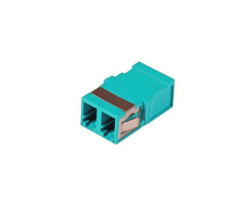 DSIT Multimode Keystone Connector LC-LC Duplex Turquoise