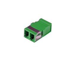 DSIT Single-Mode Keystone Connector LC-LC Duplex Green