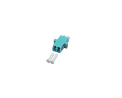 DSIT Multimode LC-LC Duplex Connector Turquoise