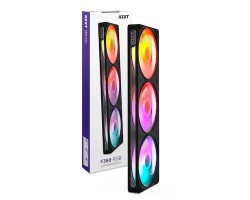 NZXT F360 RGB schwarz 360 mm - Geh�use-L�fter - 33,05 dB