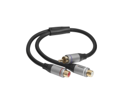 celexon Cinch auf 2x M/F Audioadapter Professional Line - Adapter - Audio/Multimedia