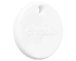 Chipolo POP Finder Tag wei� - Bluetooth Tracker f�r Apple Find My & Android