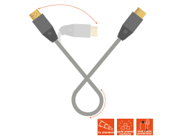 celexon HDMI Kabel mit Ethernet - 2.0a/b 4K - Professional Line - Kabel - Audio/Multimedia