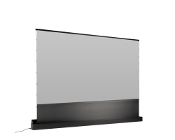 celexon Bodenleinwand UST HomeCinema Plus 100 Schwarz - Leinwand - 254 cm