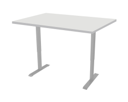 celexon elektrisch h�henverstellbarer Schreibtisch Economy eAdjust-71121 - weiss inkl