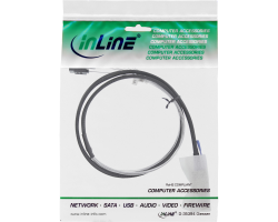 InLine 27641A cble Serial Attached SCSI (SAS) 0,5 m 6 Gbit/s Noir