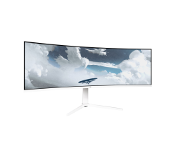 Arozzi TFT Nova curved wei� - Flachbildschirm TFT/LCD - Flachbildschirm (TFT/LCD) - 124,5 cm