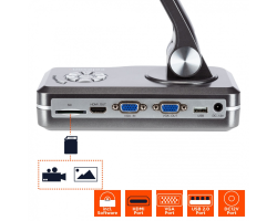 celexon Dokumenten-Kamera DK800 - Dokumentenkamera - 8 MP