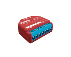 Shelly Plus 1PM - Intelligenter Schalter - 1P - Kabellos - 2484 MHz - 50 m - Rot