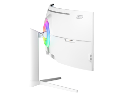 Arozzi TFT Nova curved wei� - Flachbildschirm TFT/LCD - Flachbildschirm (TFT/LCD) - 124,5 cm
