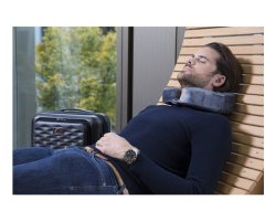 Wenger Memory Foam Travel Neck Pillow Grey