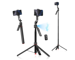 4smarts 541772, 3 Bein(e), Schwarz, 176 cm, 560 g