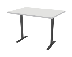celexon elektrisch h�henverstellbarer Schreibtisch Economy eAdjust-71121 - schwarz inkl