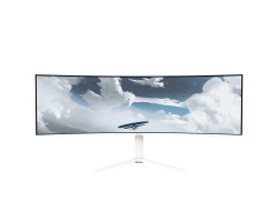 Arozzi TFT Nova curved wei� - Flachbildschirm TFT/LCD - Flachbildschirm (TFT/LCD) - 124,5 cm