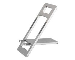 4smarts 541811, Handy/Smartphone, Passive Halterung, Tisch/Bank, Silber