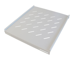 ALLNET 19Wandgeh�use zbh. Fachboden T425/B486/Lichtgrau f�r SMC-Serie
