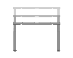 celexon elektrisch h�henverstellbarer Schreibtisch Professional eAdjust-58123 - schwarz