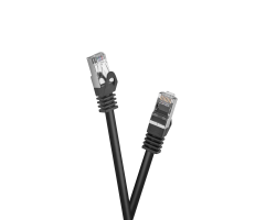 celexon CAT 6A Patchkabel - S/FTP schwarz - Kabel - Netzwerk