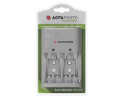 AgfaPhoto ACCUCharger Value Energy AA/AAA/9V 140-849959 - Batterie - 9V-Block