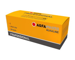 AgfaPhoto Professional LR14 Baby C -Batterie Alkali-Mangan 1.5 V 10 St.