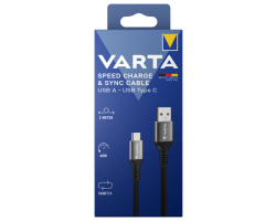 Varta Speed Charge & Sync Cable USB A to Type C