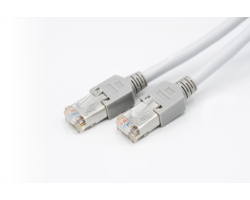 Draka Patchkabel F/UTP Cat 5e HQ TM11 grau 3.0m - Kabel - Netzwerk